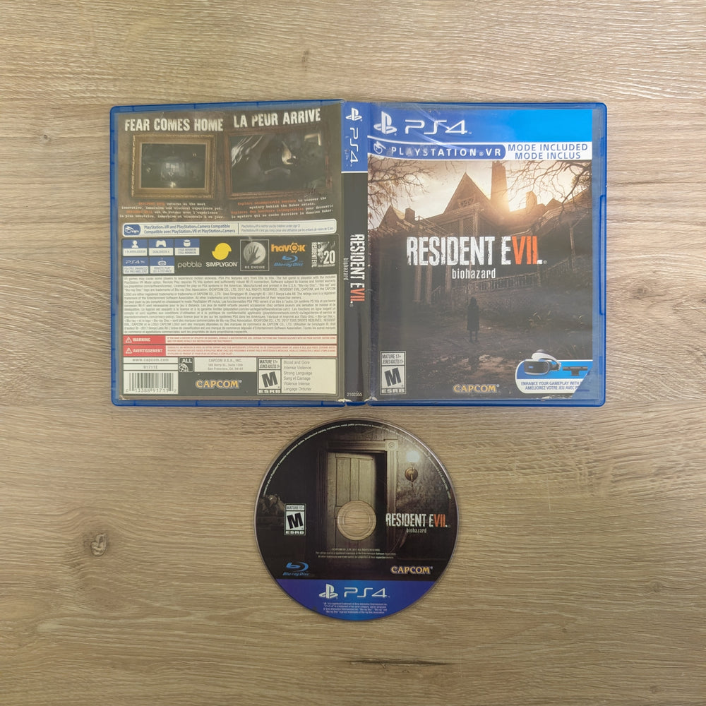 Resident Evil 7 Biohazard Playstation 4