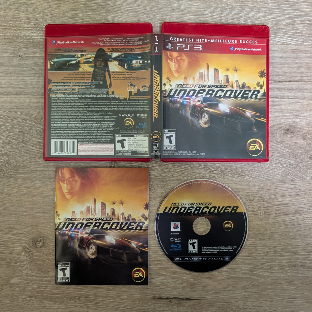 Need for Speed Undercover [Greatest Hits] Playstation 3