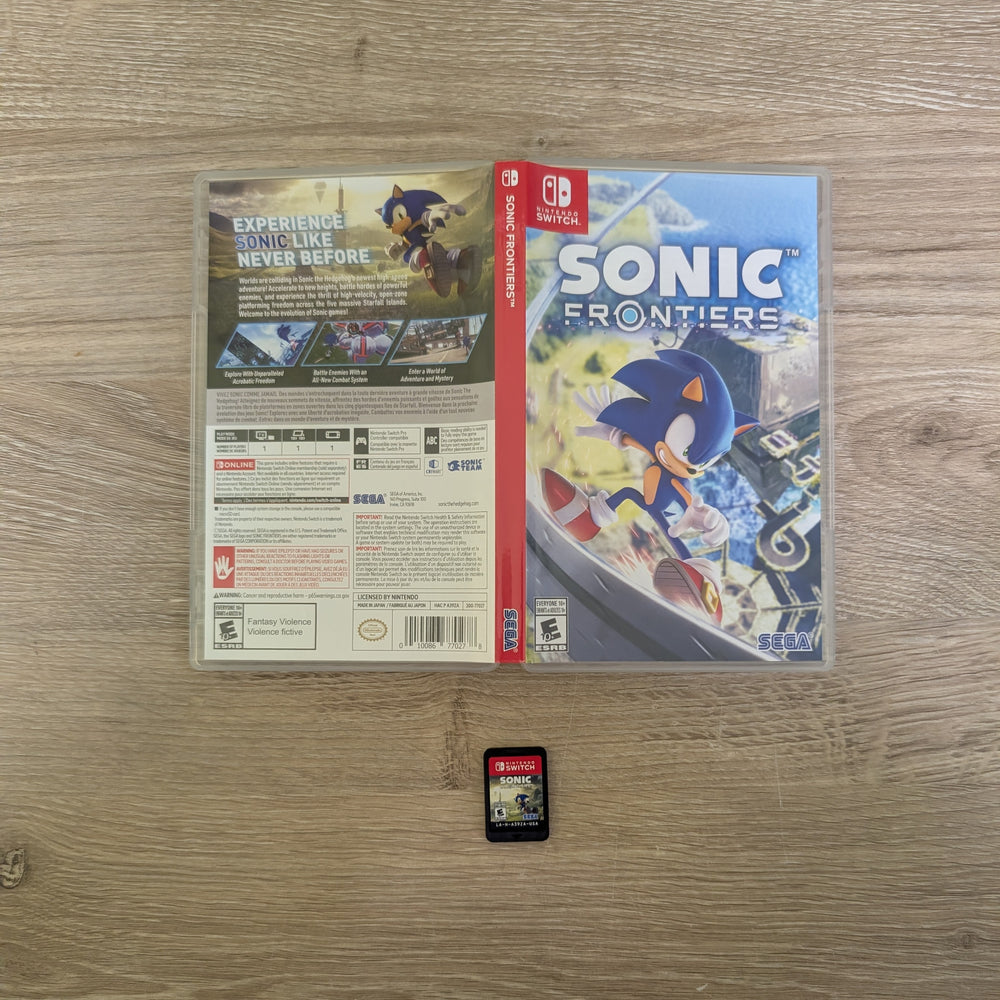 Sonic Frontiers Nintendo Switch