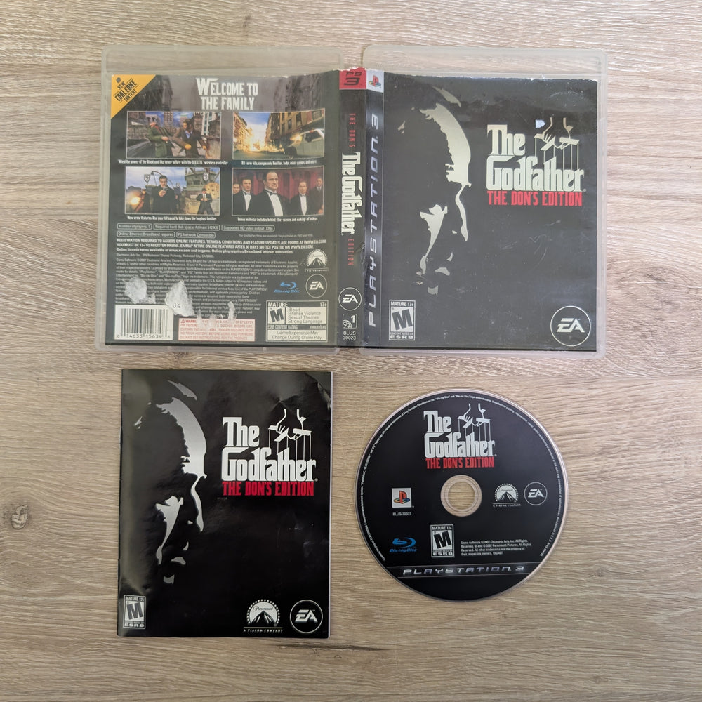 The Godfather: The Don's Edition Playstation 3