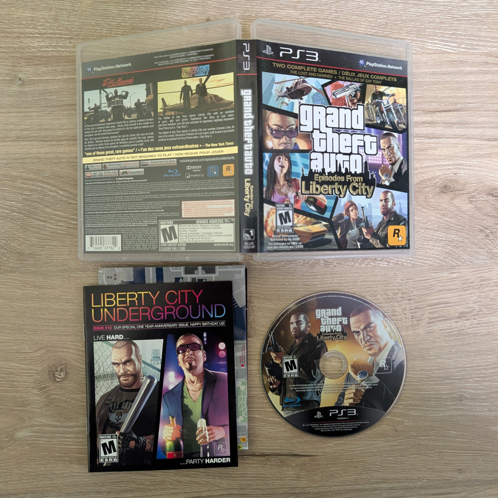 Grand Theft Auto: Episodes from Liberty City Playstation 3