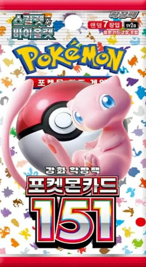 Pokemon 151 Booster Pack Korean sv2ak