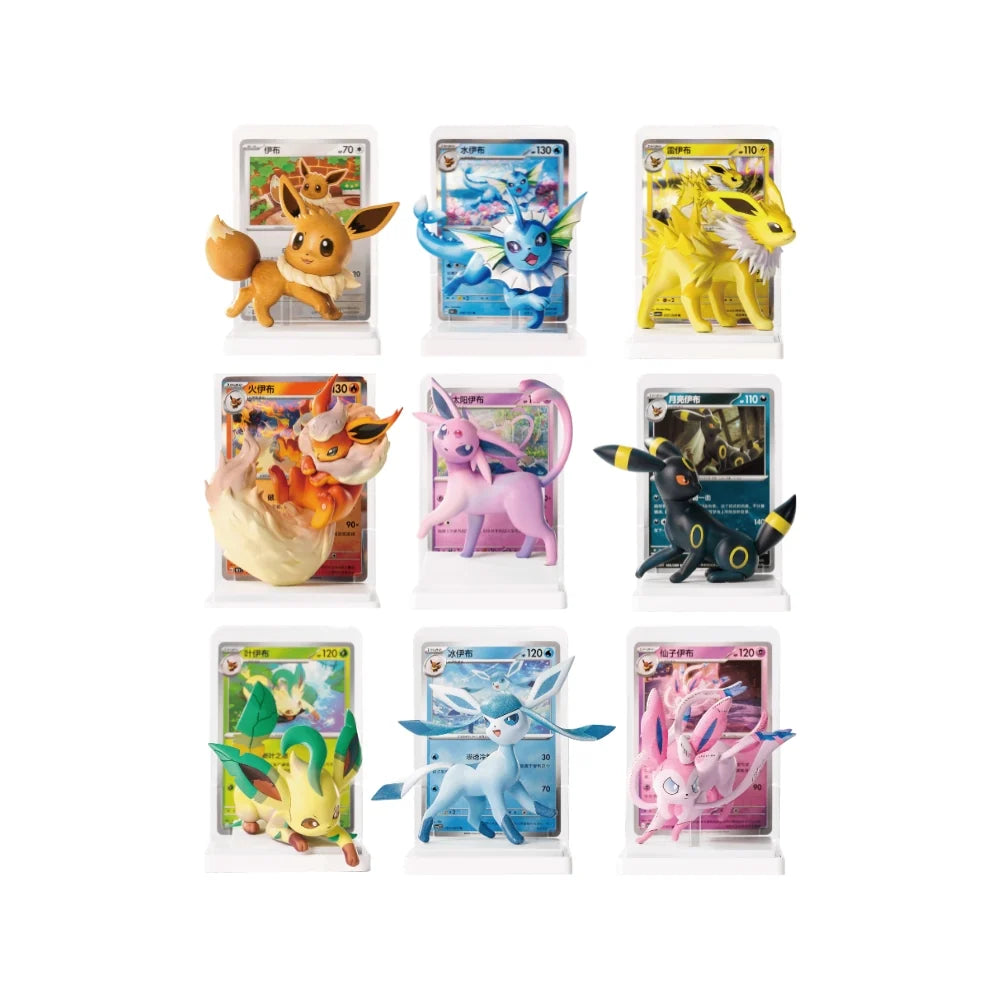 Pokemon Eevee & Friends Dream Illustrating Figures set [S-Chinese]