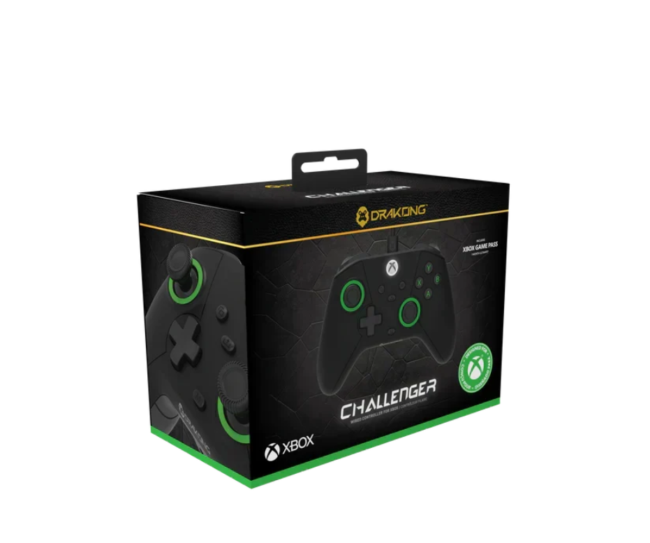 Hyperkin - DRAKONG THECHALLENGER WIRED CONTROLLERSFOR XBS/PC