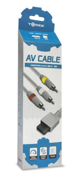 Wii U & Wii AV Cable (Tomee) - Wii U / Wii