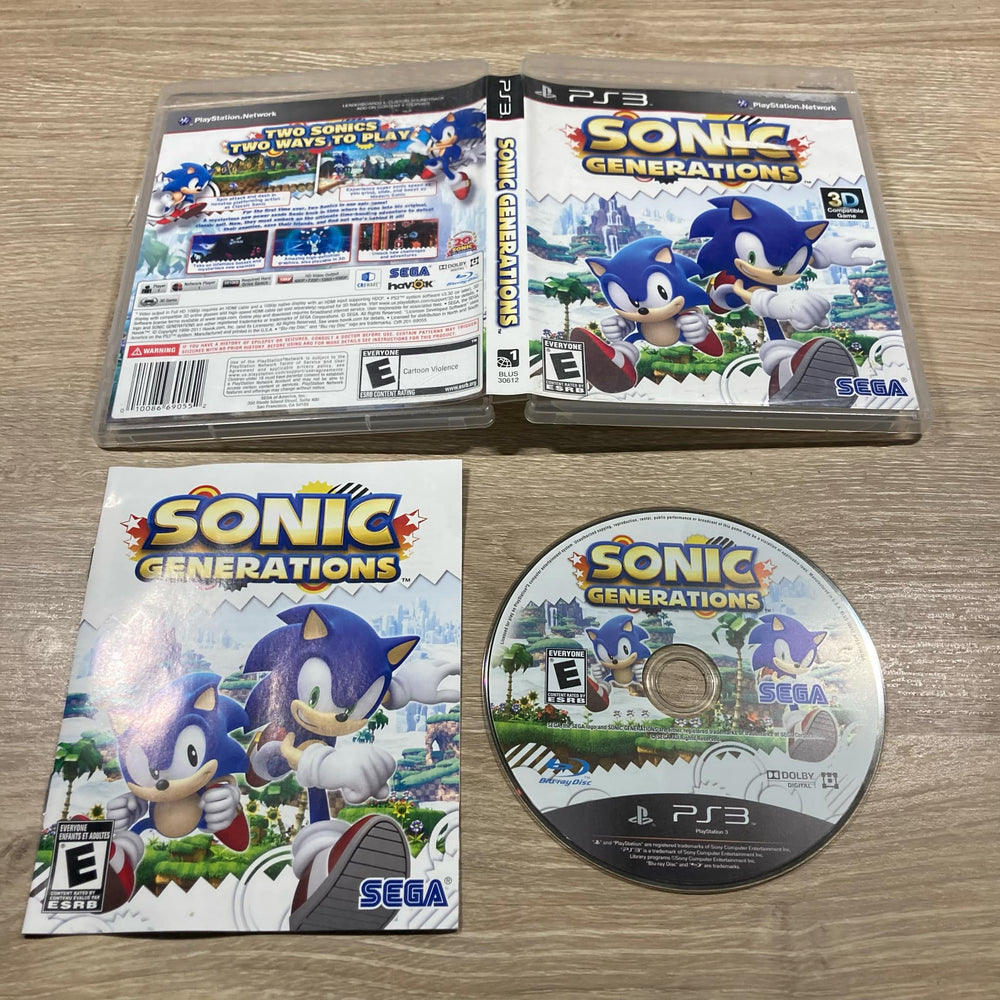 Sonic Generations Playstation 3