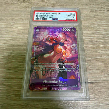 Vinsmoke Reiju (Alternate Art) [Legacy of the Master] PSA 10 (138708512) Graded Card