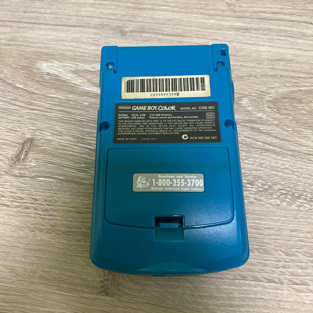 Game Boy Color Teal GameBoy Color Console