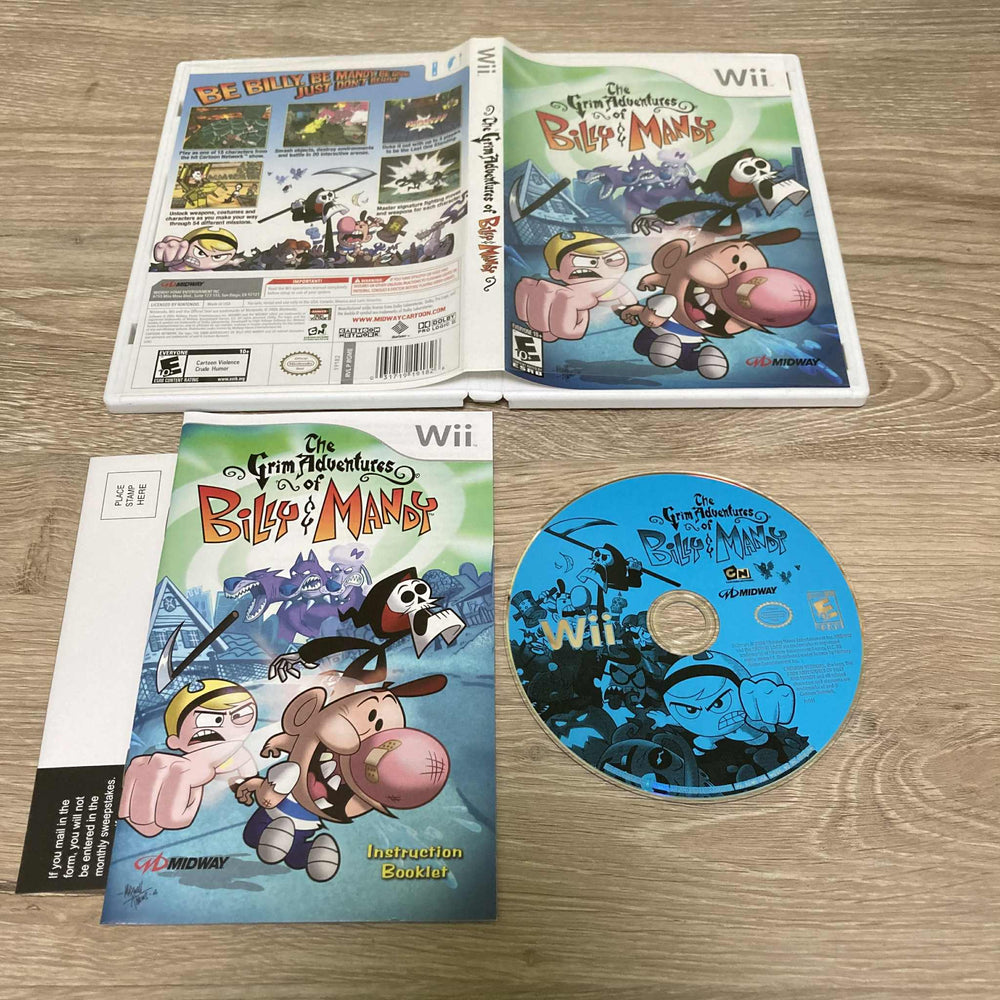 Grim Adventures Of Billy & Mandy Wii