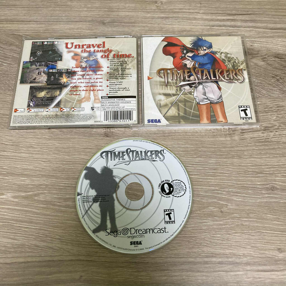Time Stalkers Sega Dreamcast
