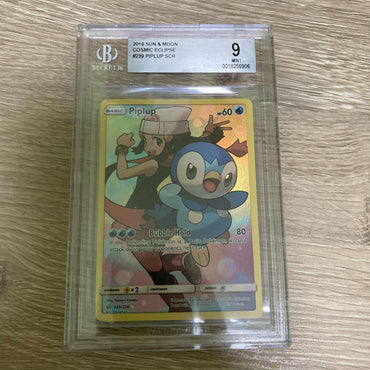 Piplup (239/236) [Sun & Moon: Cosmic Eclipse] BGS 9 (0018256906) Graded Card