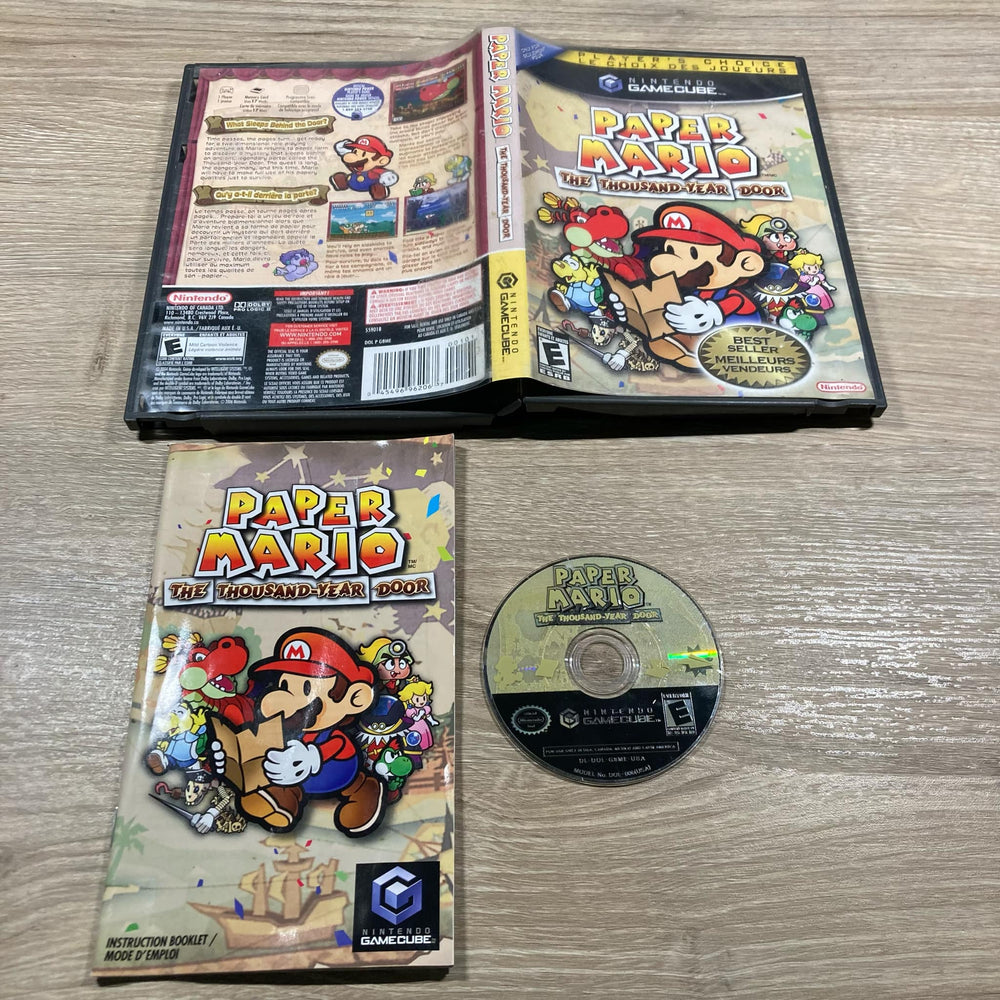 Paper Mario Thousand Year Door [Player's Choice & Best Seller] Gamecube