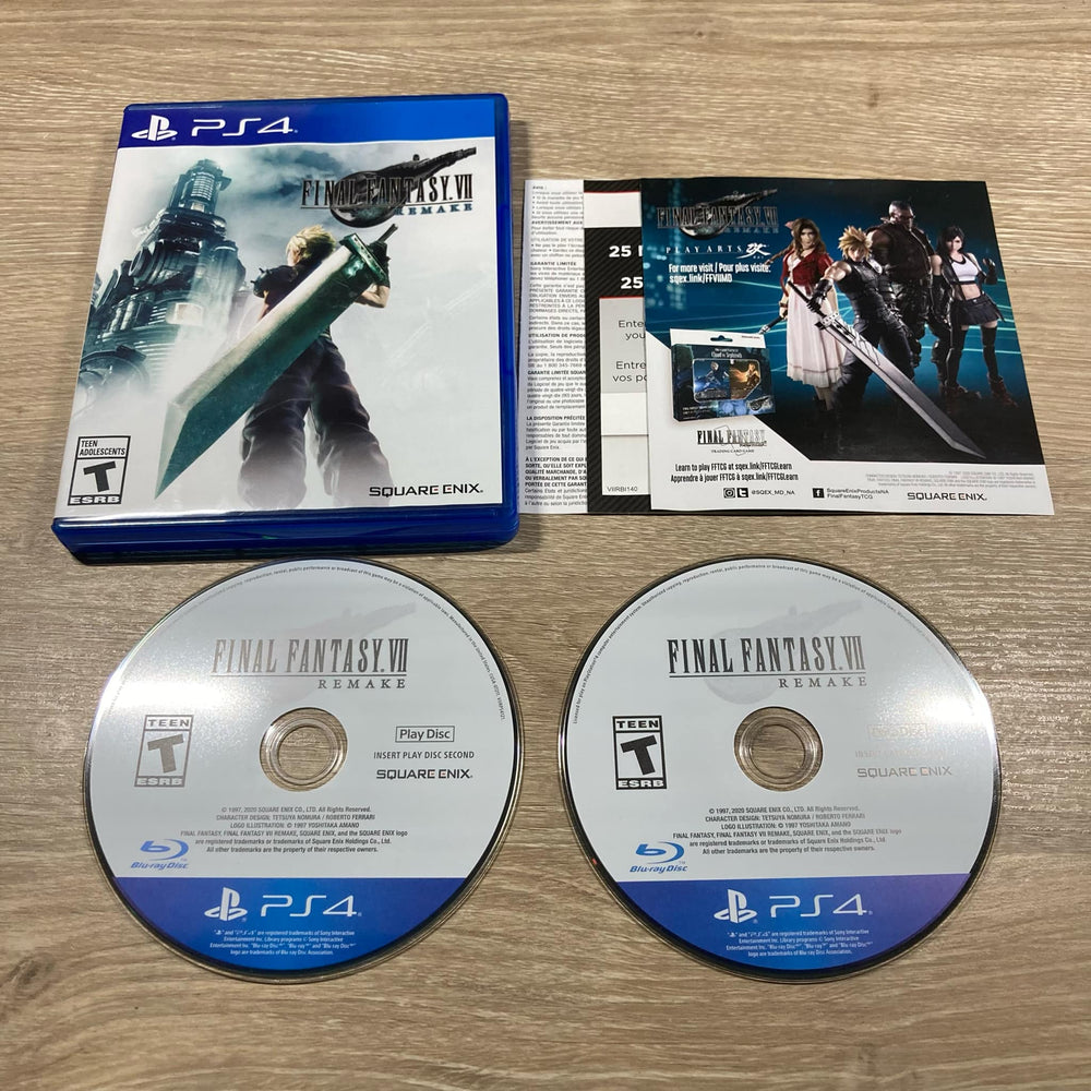 Final Fantasy VII Remake Playstation 4