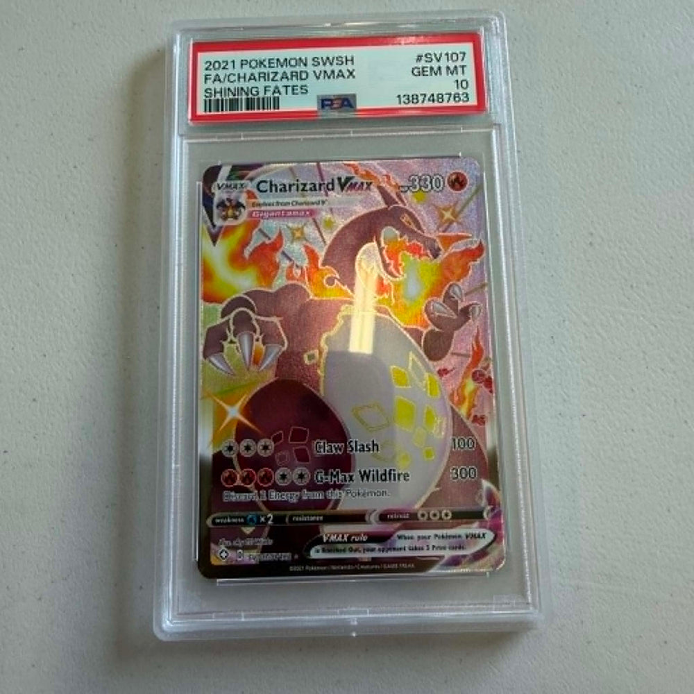 Charizard VMAX (SV107/SV122) [Sword & Shield: Shining Fates] PSA 10 (138748763) Graded Card