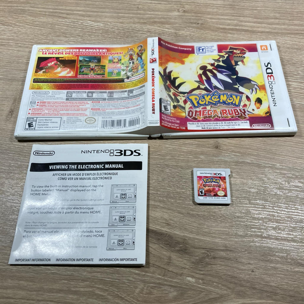 Pokemon Omega Ruby Nintendo 3DS