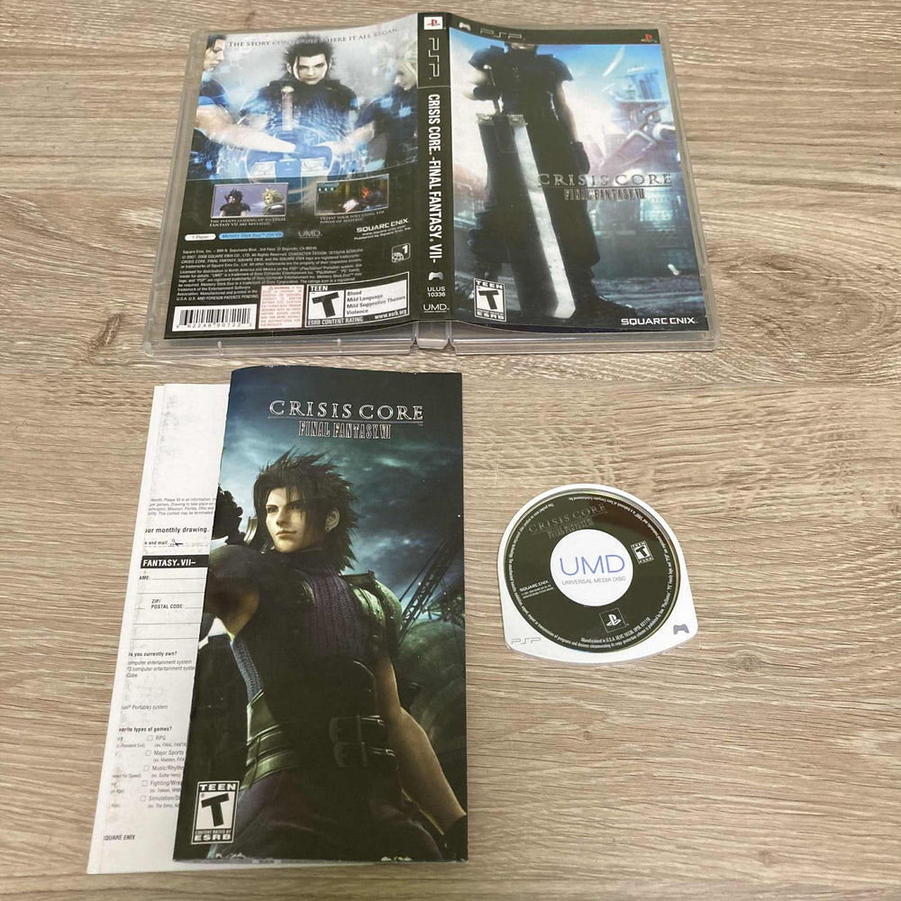 Crisis Core: Final Fantasy VII PSP