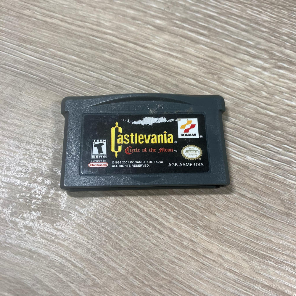 Castlevania Circle of the Moon GameBoy Advance