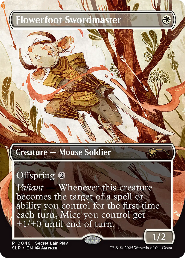 Flowerfoot Swordmaster [Secret Lair Showdown]
