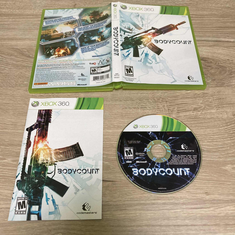 Bodycount Xbox 360