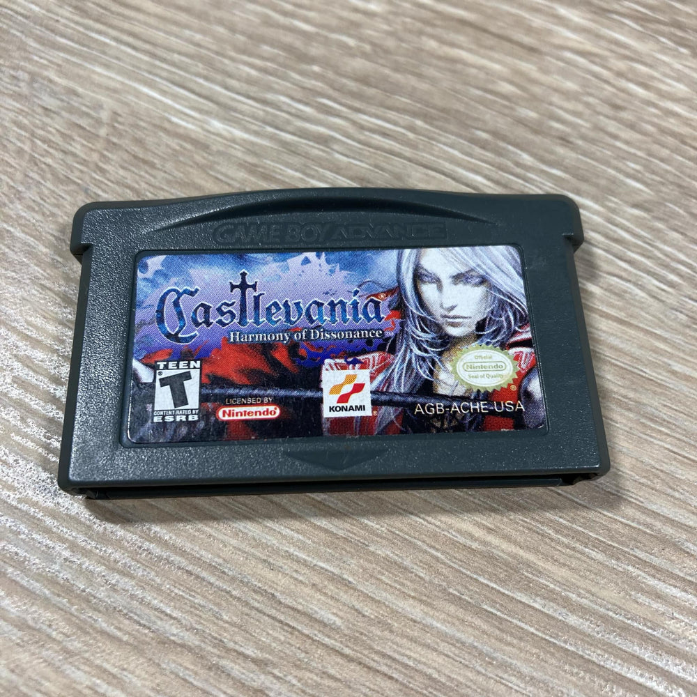 Castlevania Harmony of Dissonance GameBoy Advance