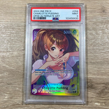 Charlotte Pudding (Parallel) [Two Legends] PSA 9 (103456430) Graded Card