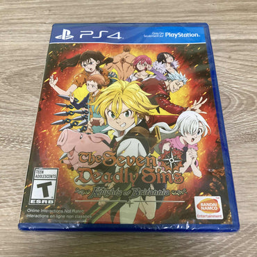 Seven Deadly Sins: Knights of Britannia Playstation 4