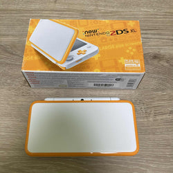 New Nintendo 2DS XL White + Orange Nintendo 3DS Console