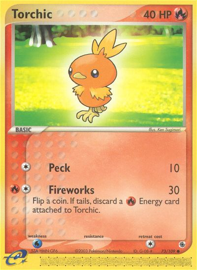 Torchic (73/109) [EX: Ruby & Sapphire]