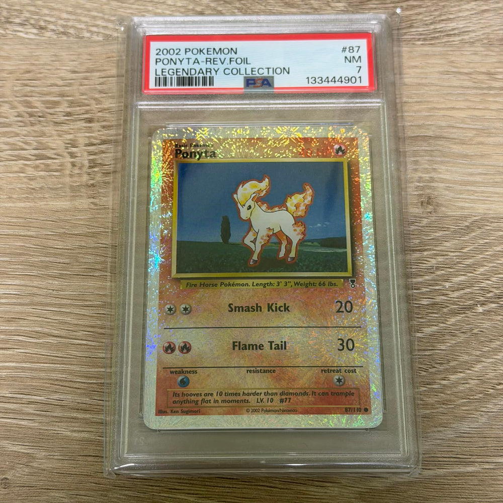 Ponyta (87/110) [Legendary Collection] PSA 7 (13344901) Graded Card