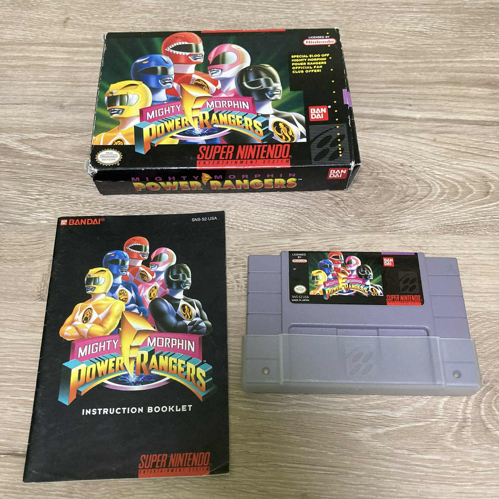 Mighty Morphin Power Rangers Super Nintendo