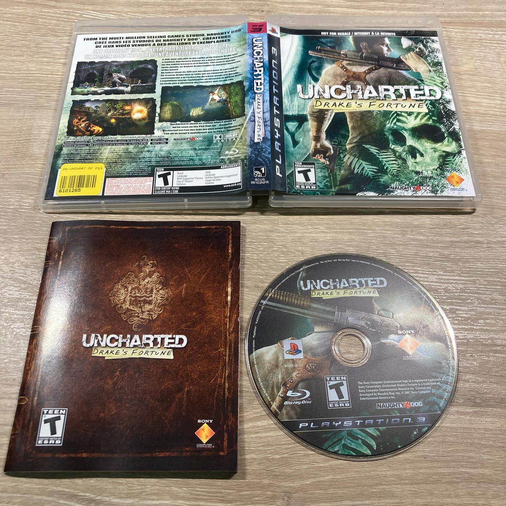 Uncharted Drake's Fortune Playstation 3