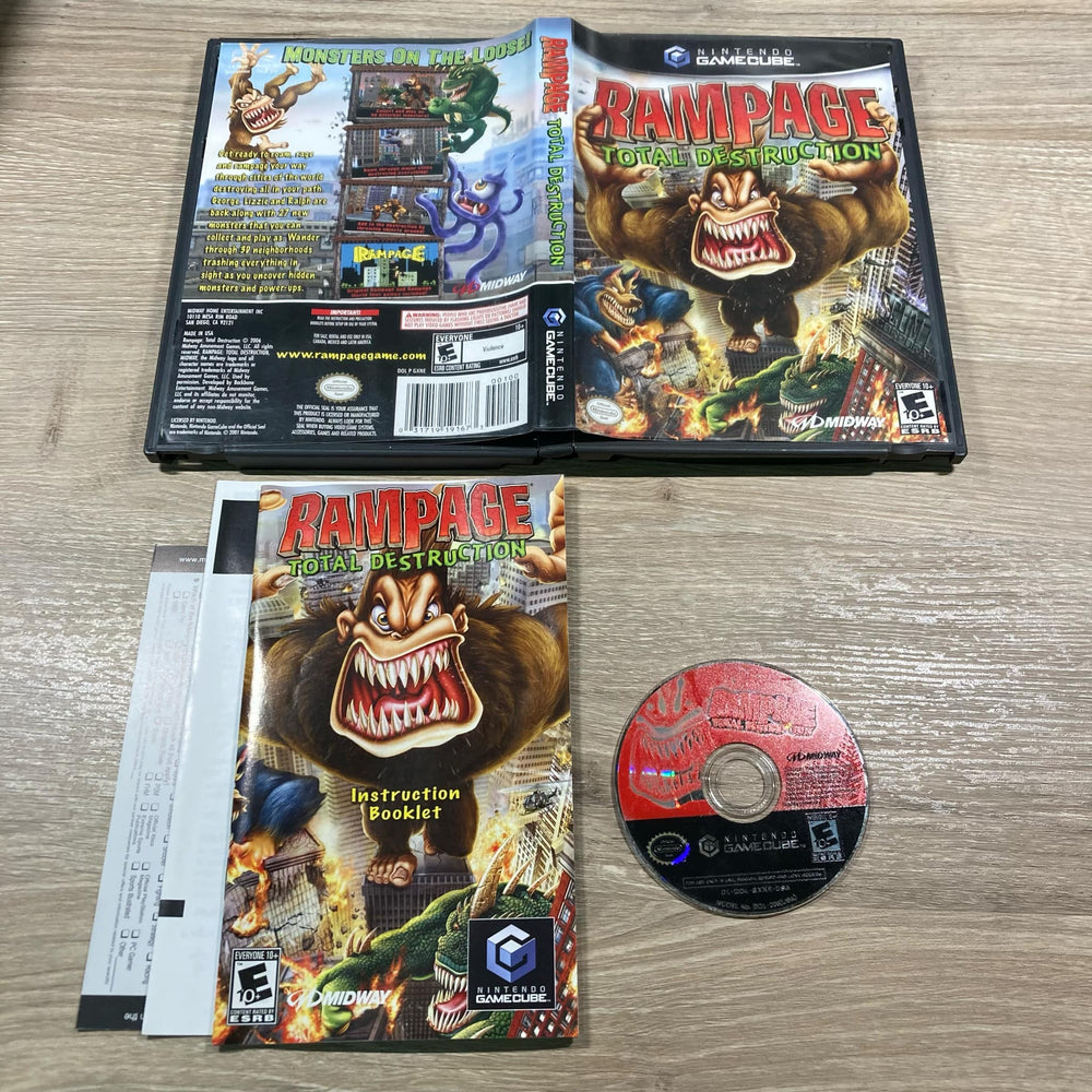 Rampage Total Destruction Gamecube