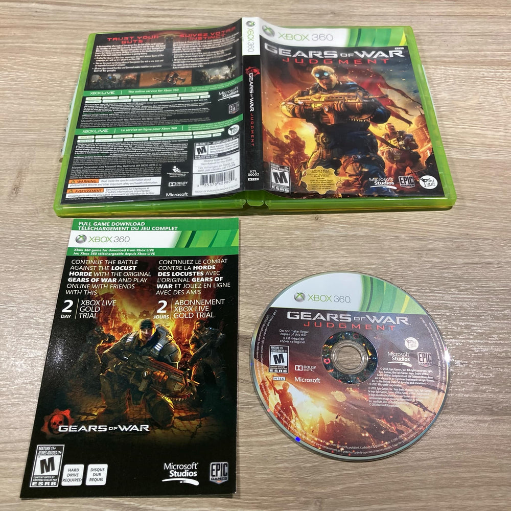 Gears of War Judgment Xbox 360