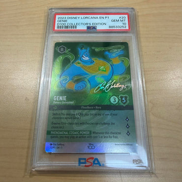 Genie - Powers Unleashed (Enchanted) (20) [Disney100 Promos] PSA 10 (88533252) Graded Card