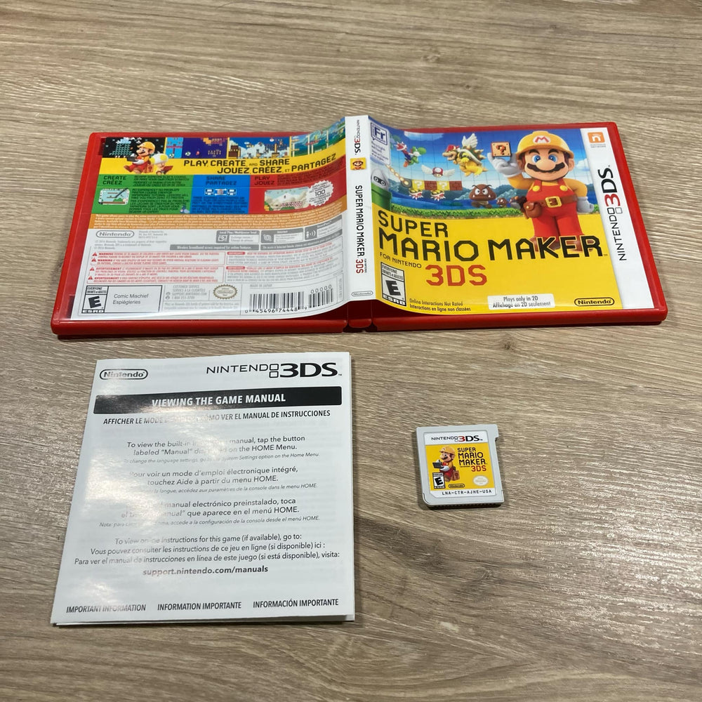 Super Mario Maker Nintendo 3DS