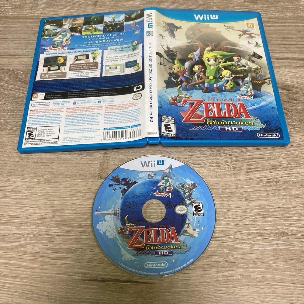 Zelda Wind Waker HD Wii U