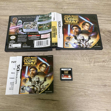 Star Wars Clone Wars: Republic Heroes Nintendo DS