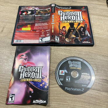 Guitar Hero III Legends of Rock Playstation 2