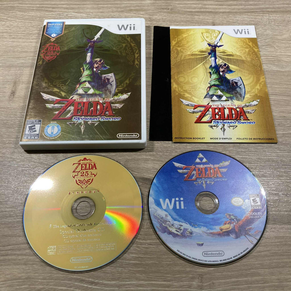 Zelda Skyward Sword [Soundtrack Bundle] Wii