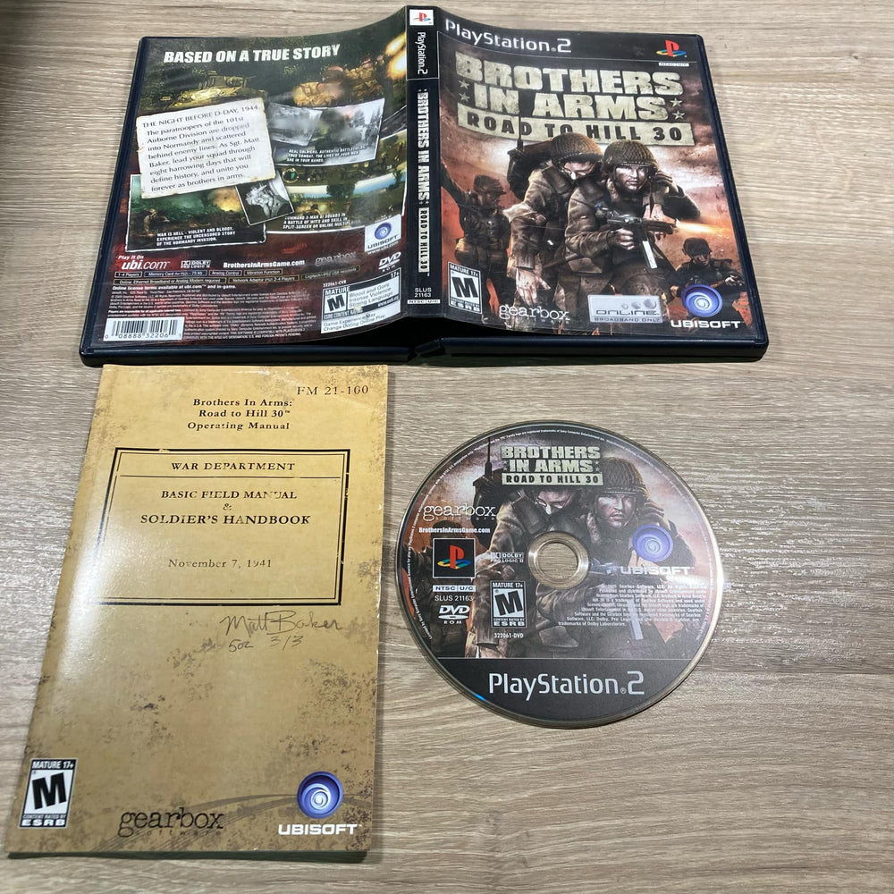 Brothers in Arms Road to Hill 30 Playstation 2