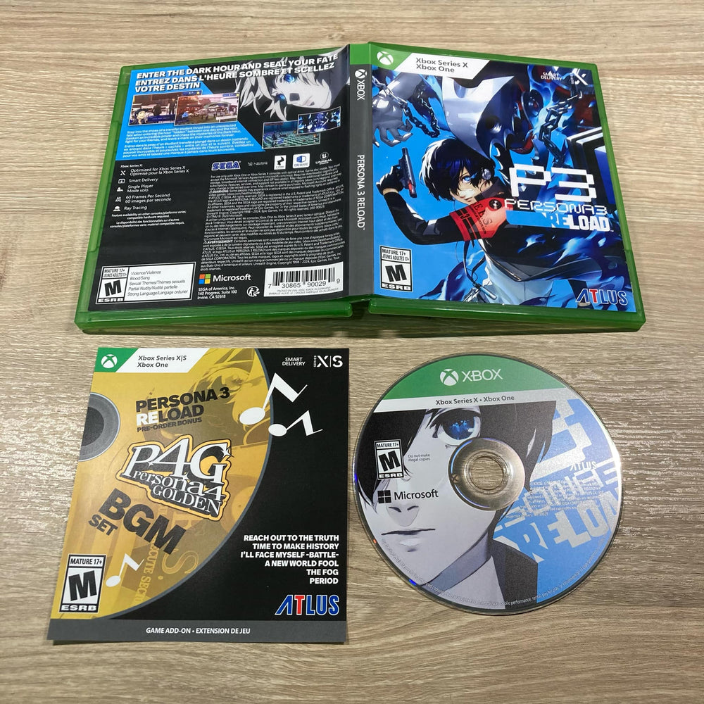 Persona 3 Reload Xbox Series X