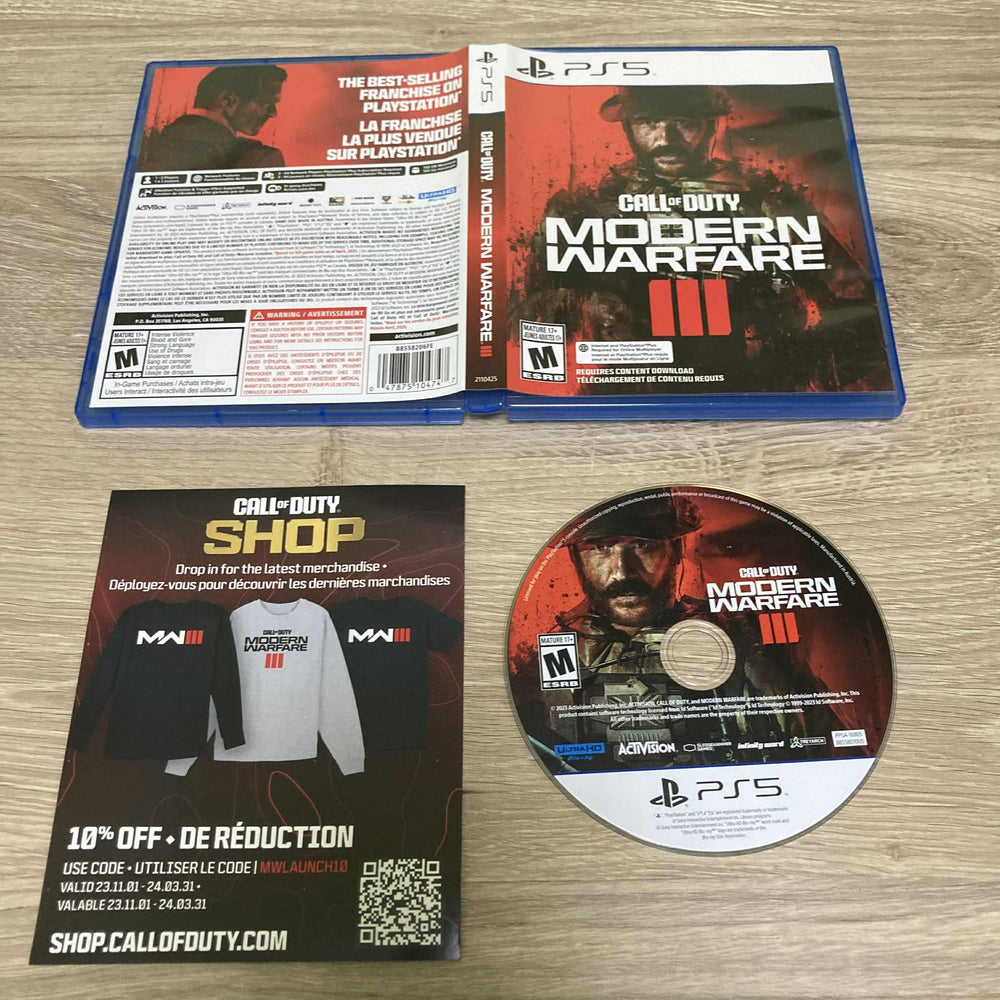 Call of Duty: Modern Warfare III Playstation 5