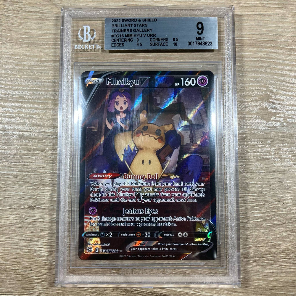 Mimikyu V (TG16/TG30) [Sword & Shield: Brilliant Stars] BGS 9 (0017948623) Graded Card