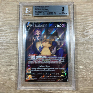 Mimikyu V (TG16/TG30) [Sword & Shield: Brilliant Stars] BGS 9 (0017948623) Graded Card