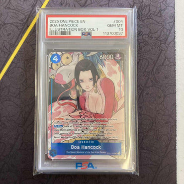 Boa Hancock (Illustration Box Vol.2) [One Piece Promotion Cards] PSA 10 (113703037) Graded Card
