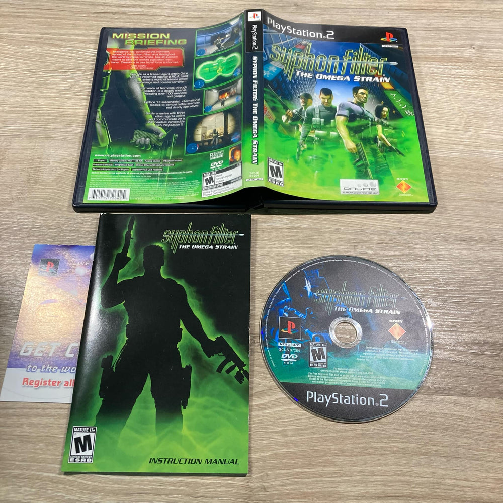 Syphon Filter Omega Strain Playstation 2