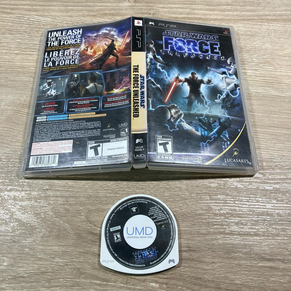 Star Wars The Force Unleashed PSP