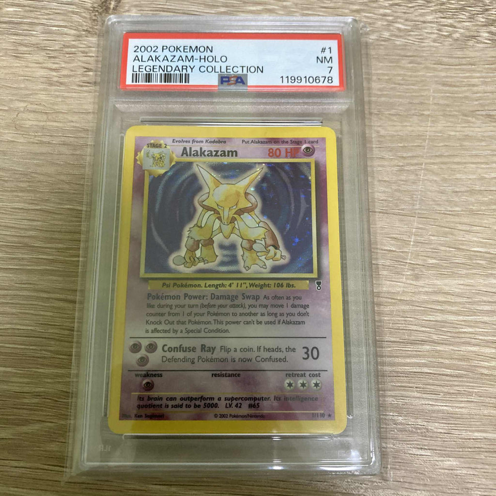 Alakazam (1/110) [Legendary Collection] PSA 7 (119910678) Graded Card