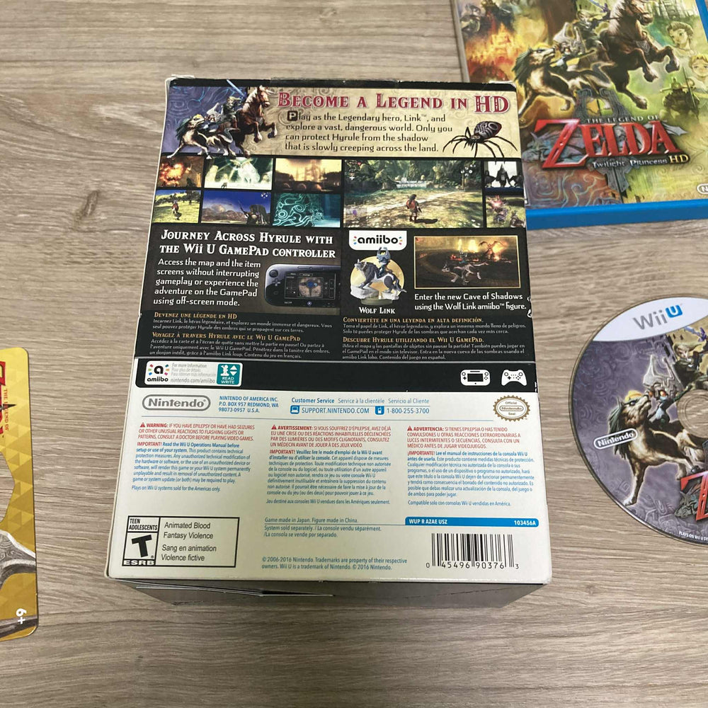 Zelda Twilight Princess HD [amiibo Bundle] Wii U