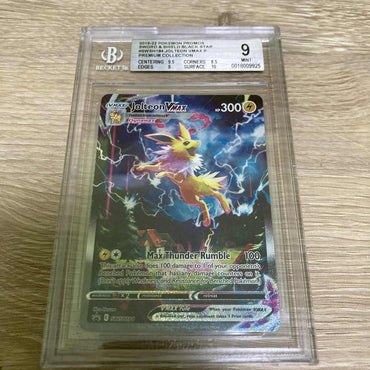 Jolteon VMAX (SWSH184) [Sword & Shield: Black Star Promos] BGS 9 (0018009925) Graded Card